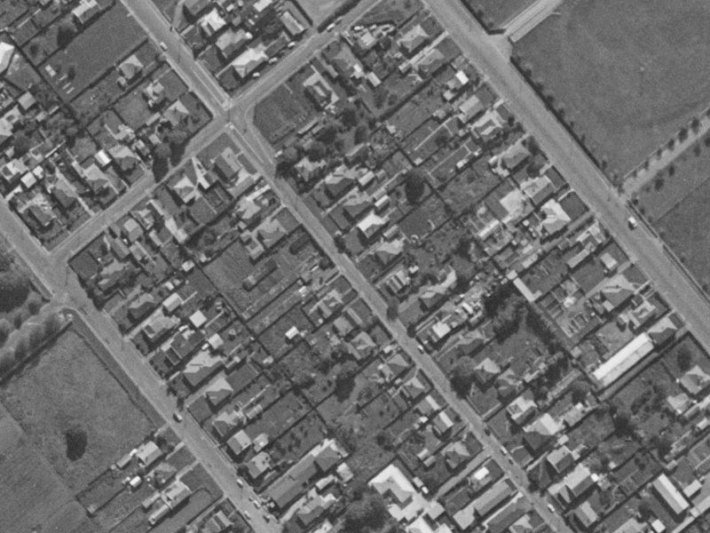 36 Torrens Road from the air, 1970-1974