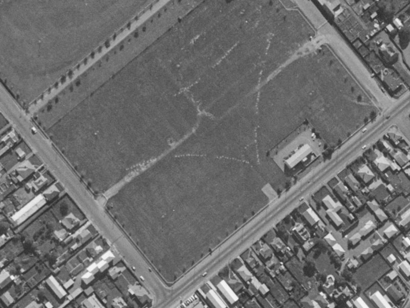 37A Cardigan Bay Place from the air, 1970-1974