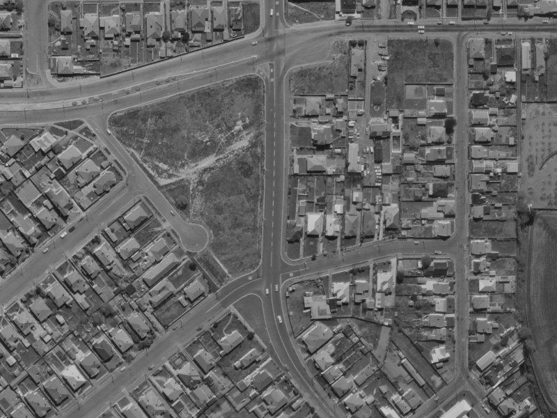 200 Strickland Street from the air, 1970-1974