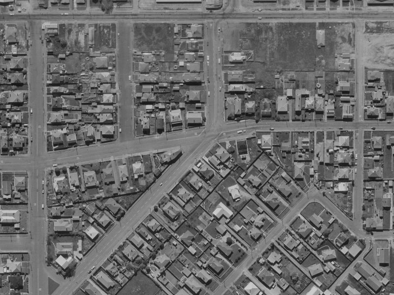 46 Burlington Street from the air, 1970-1974