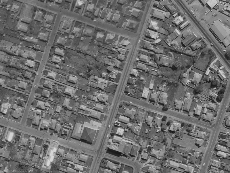 299 Wilsons Road from the air, 1970-1974