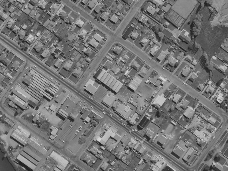8 Portman Street from the air, 1970-1974