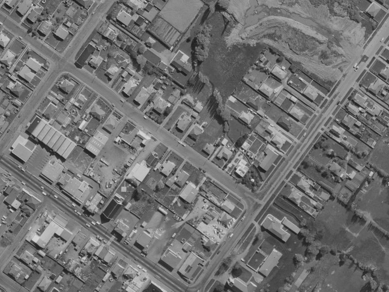 63 Glenroy Street from the air, 1970-1974