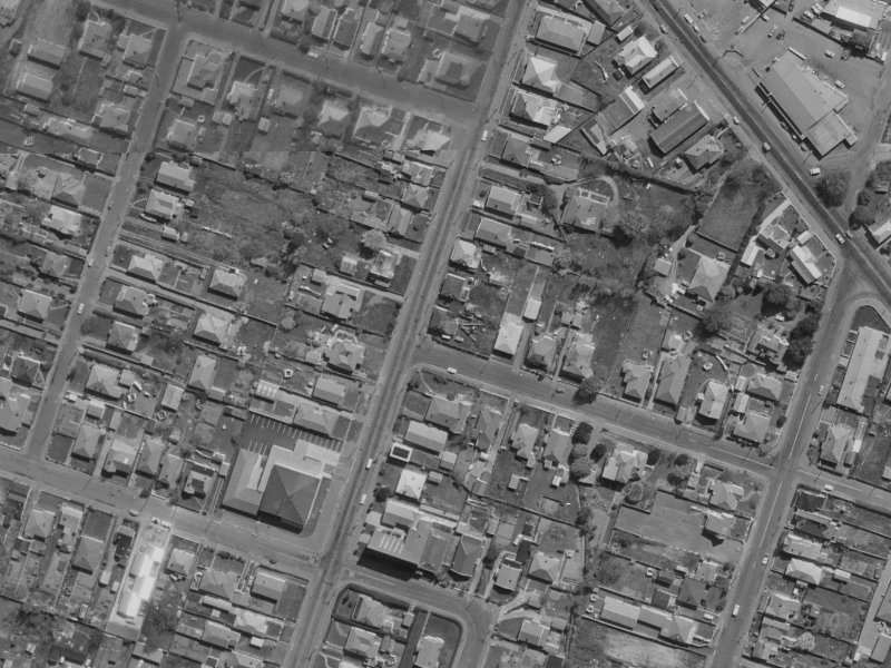 7 Hornbrook Street from the air, 1970-1974