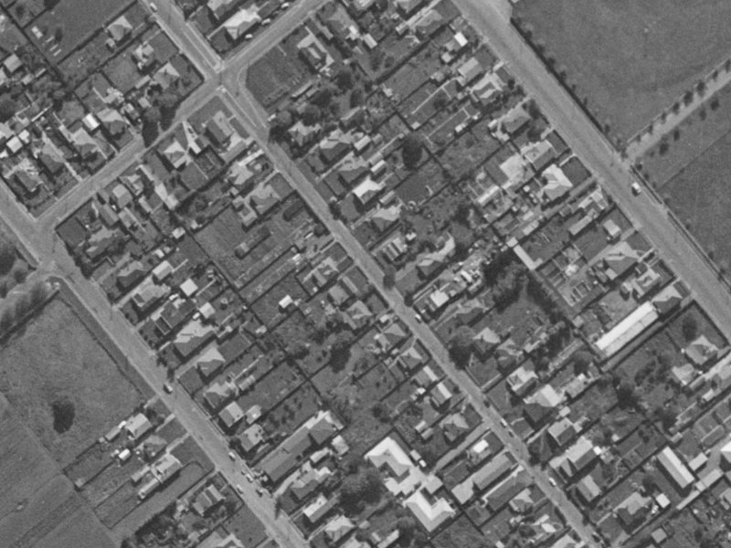 Torrens Road from the air, 1970-1974