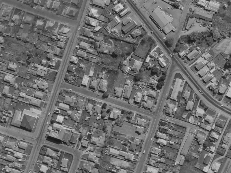 13 Hornbrook Street from the air, 1970-1974