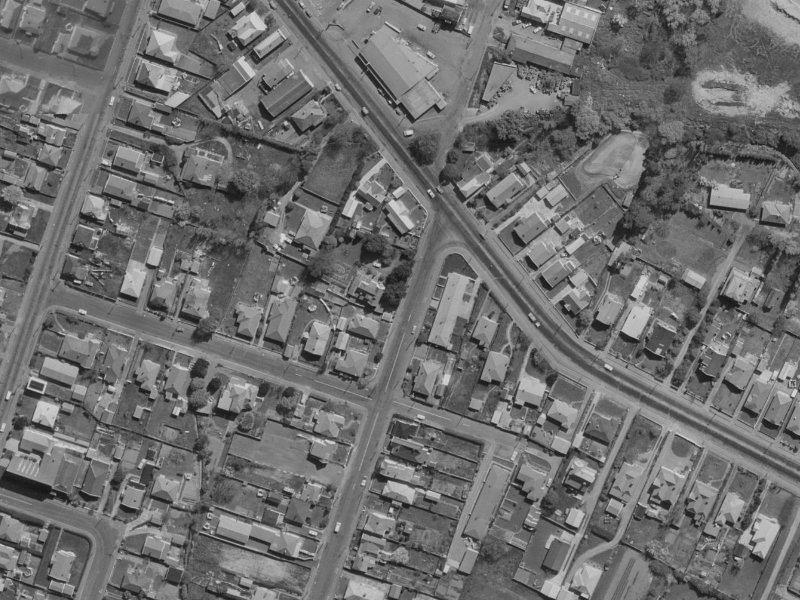 53 York Street from the air, 1970-1974