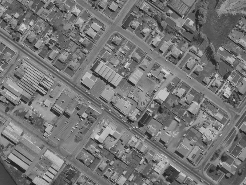 8A Portman Street from the air, 1970-1974