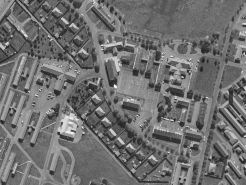 23 Caudron Road from the air, 1970-1974