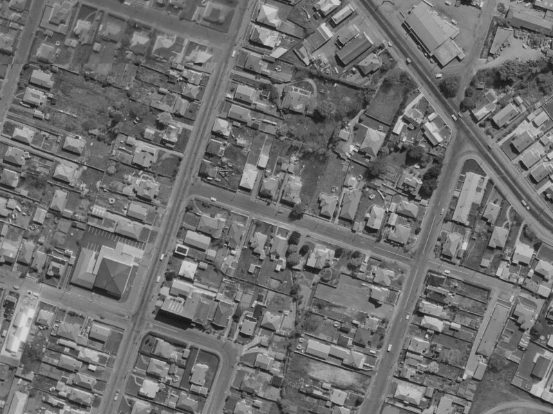 11 Hornbrook Street from the air, 1970-1974