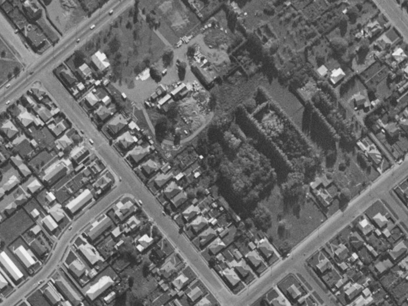 2C Granton Lane from the air, 1970-1974
