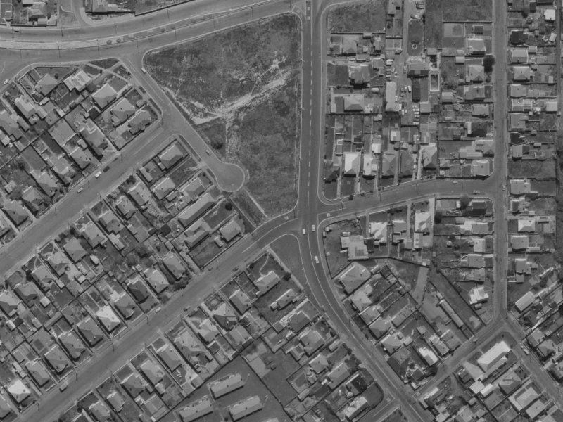 21 James K Baxter Place from the air, 1970-1974