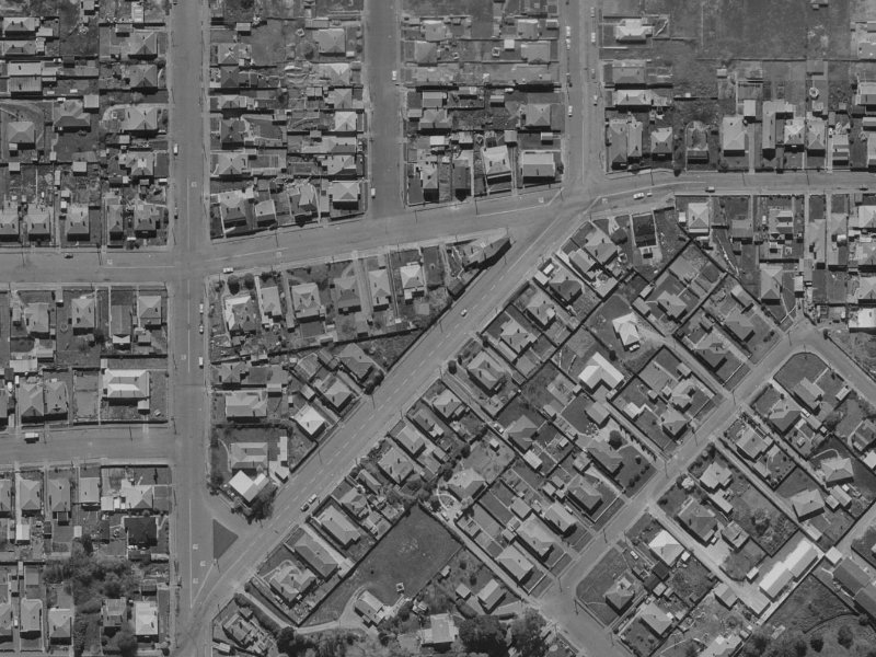 19 Burlington Street from the air, 1970-1974