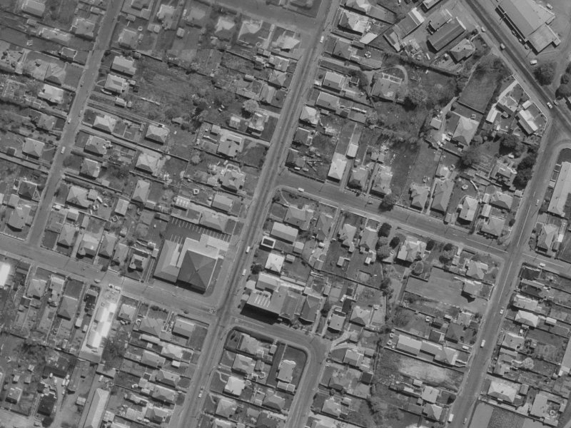 288 Wilsons Road from the air, 1970-1974