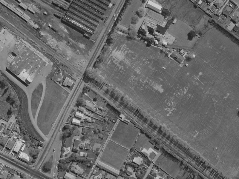66 Ensors Road from the air, 1970-1974