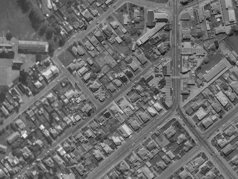 49 Rosewarne Street from the air, 1970-1974