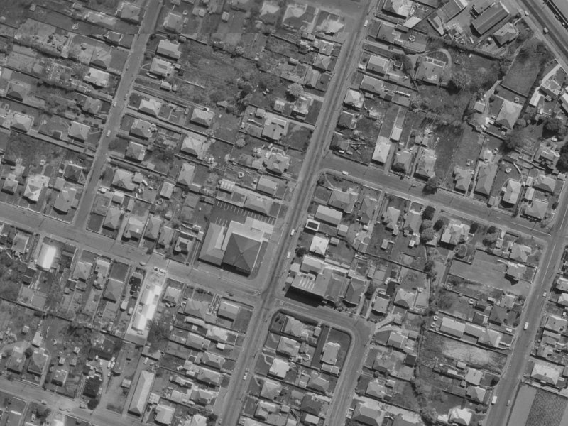 285 Wilsons Road from the air, 1970-1974