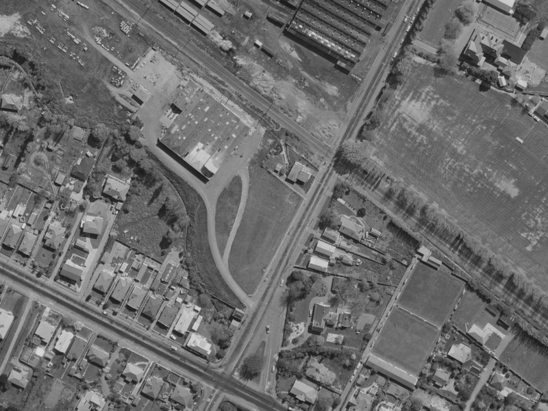 87 Ensors Road from the air, 1970-1974