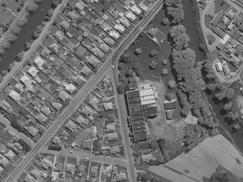 12 Cumnor Terrace from the air, 1970-1974