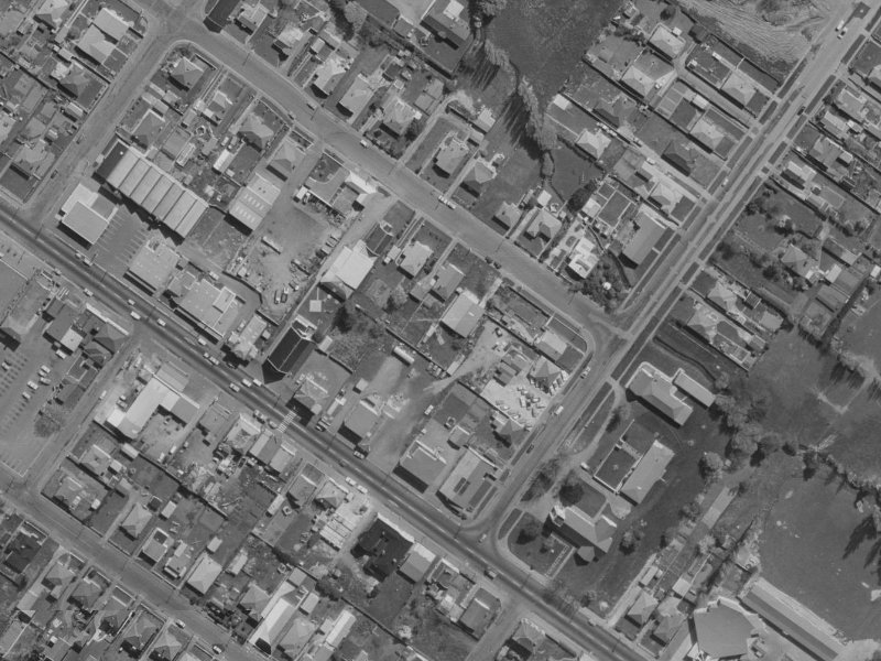 11 Saint Johns Street from the air, 1970-1974
