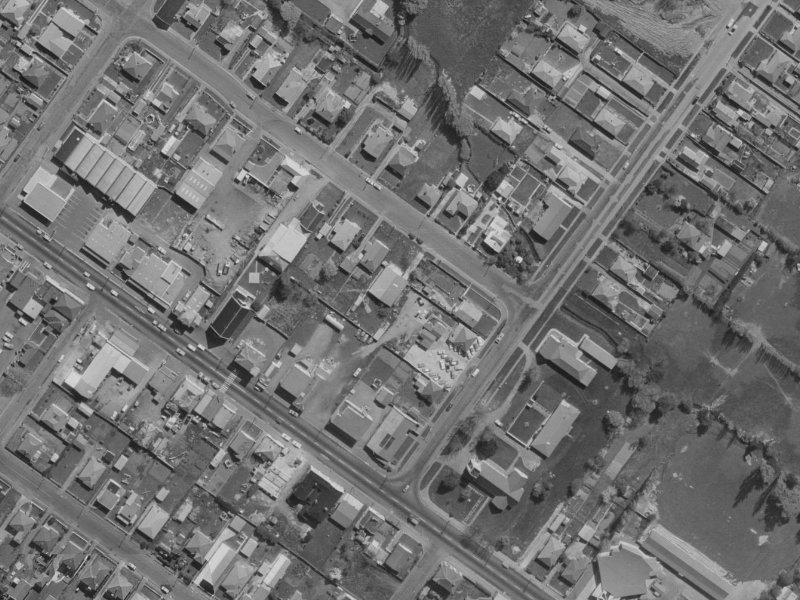 7 St Johns Street from the air, 1970-1974
