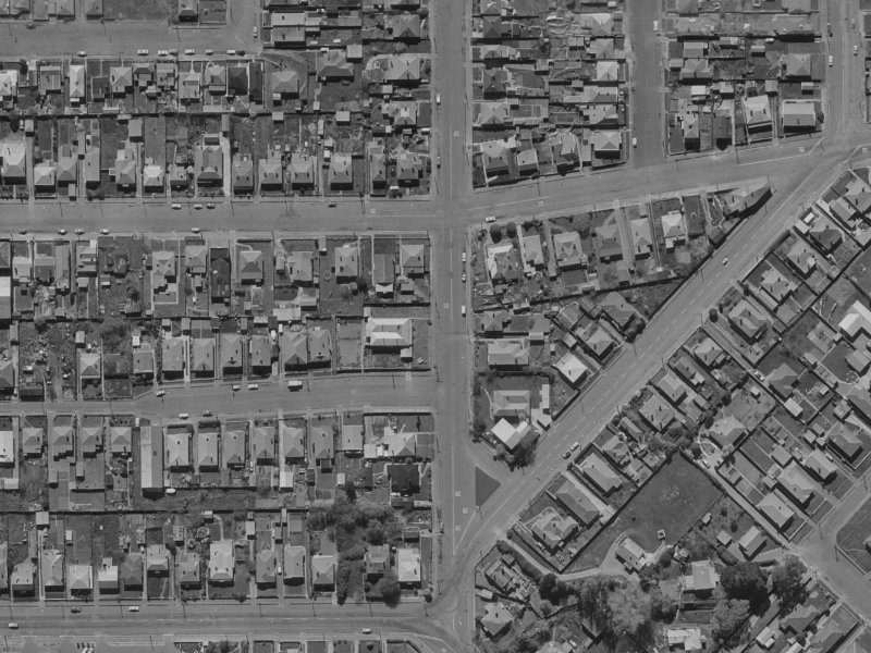 23 Cadogan Street from the air, 1970-1974