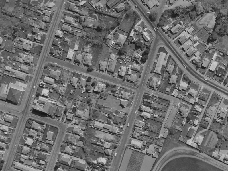 14 Hornbrook Street from the air, 1970-1974