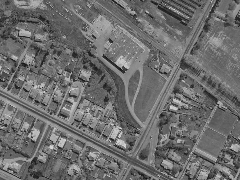57B Opawa Road from the air, 1970-1974