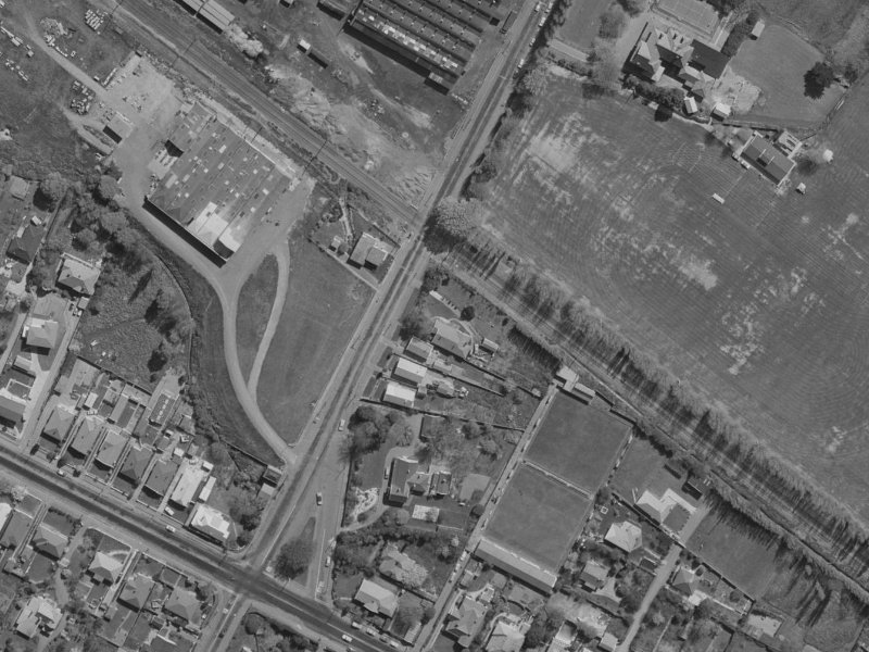 87R Ensors Road from the air, 1970-1974