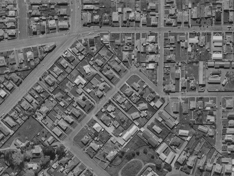 22 Humboldt Street from the air, 1970-1974