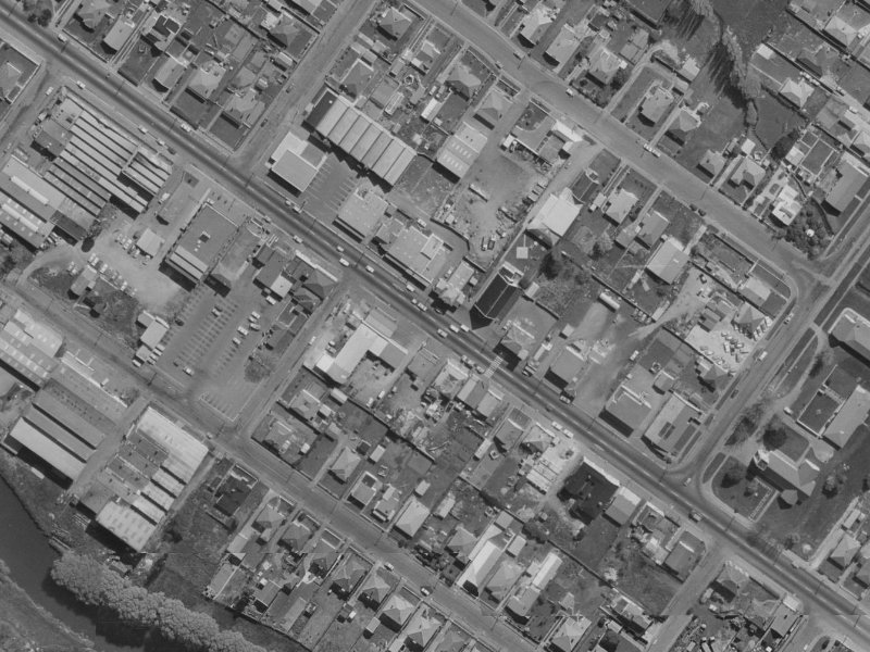612 Ferry Road from the air, 1970-1974