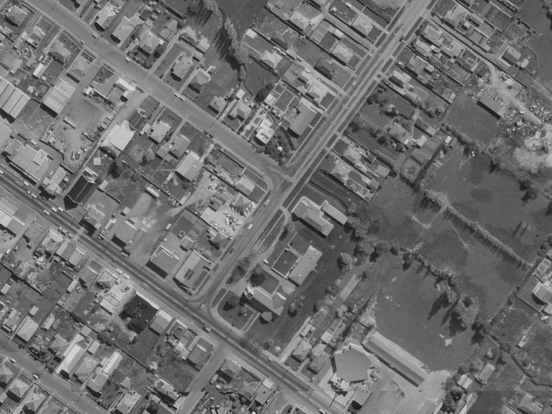 20 St Johns Street from the air, 1970-1974