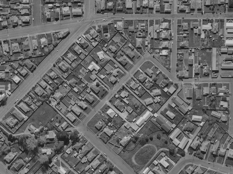 18A Humboldt Street from the air, 1970-1974
