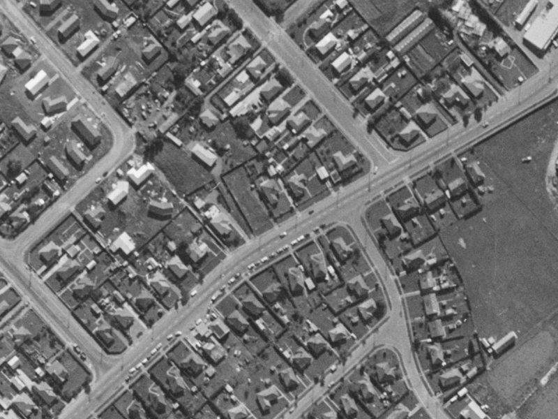 88 Springs Road from the air, 1970-1974
