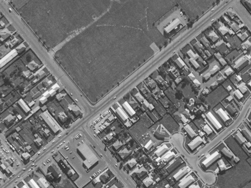 122 Lincoln Road from the air, 1970-1974