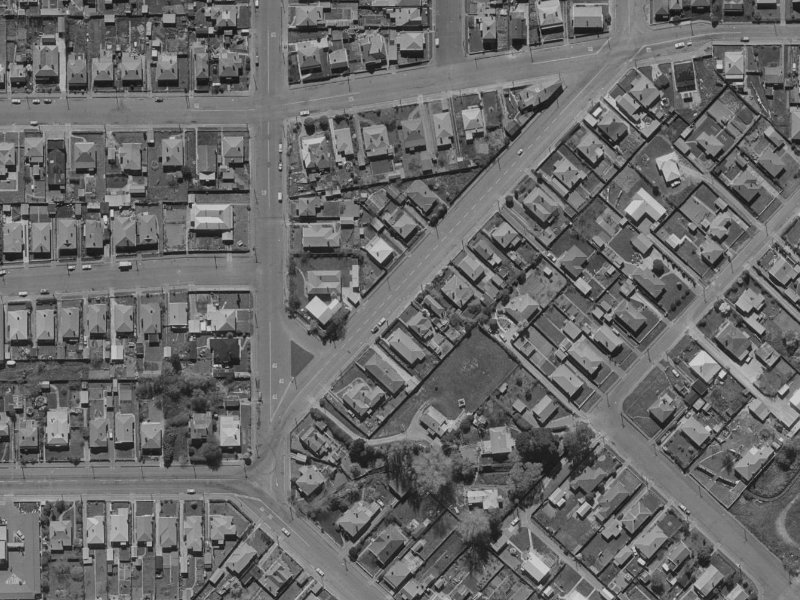 18 Burlington Street from the air, 1970-1974