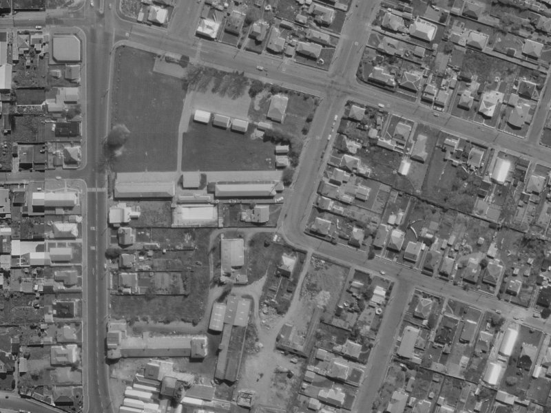 1 Vienna Street from the air, 1970-1974