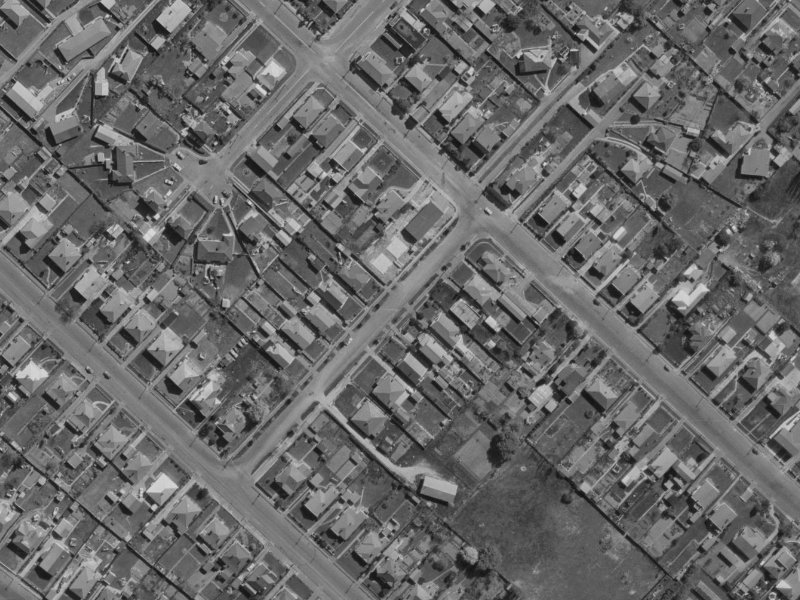 22 Keswick Street from the air, 1970-1974