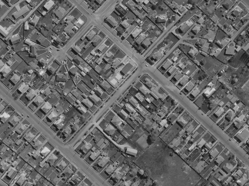 24 Keswick Street from the air, 1970-1974