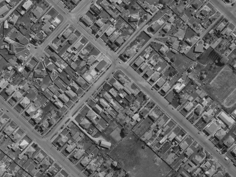 28 Keswick Street from the air, 1970-1974