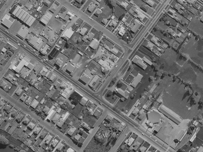 7 Saint Johns Street from the air, 1970-1974