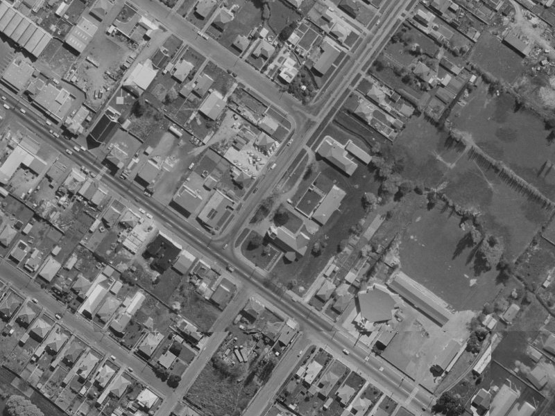 10 Saint Johns Street from the air, 1970-1974