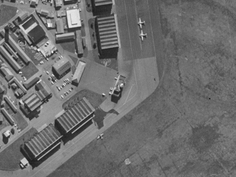 Corsair Drive from the air, 1970-1974
