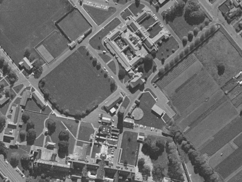 Linden Grove Avenue from the air, 1970-1974