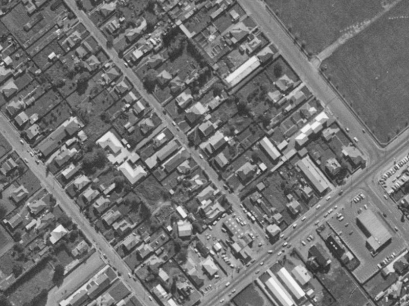 14 Torrens Road from the air, 1970-1974