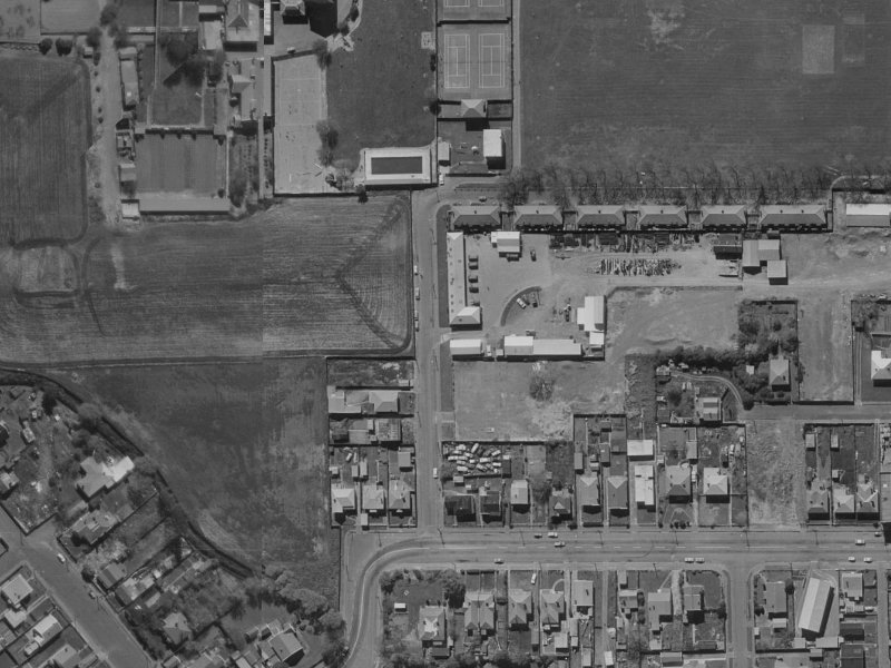 12 Johnson Street from the air, 1970-1974