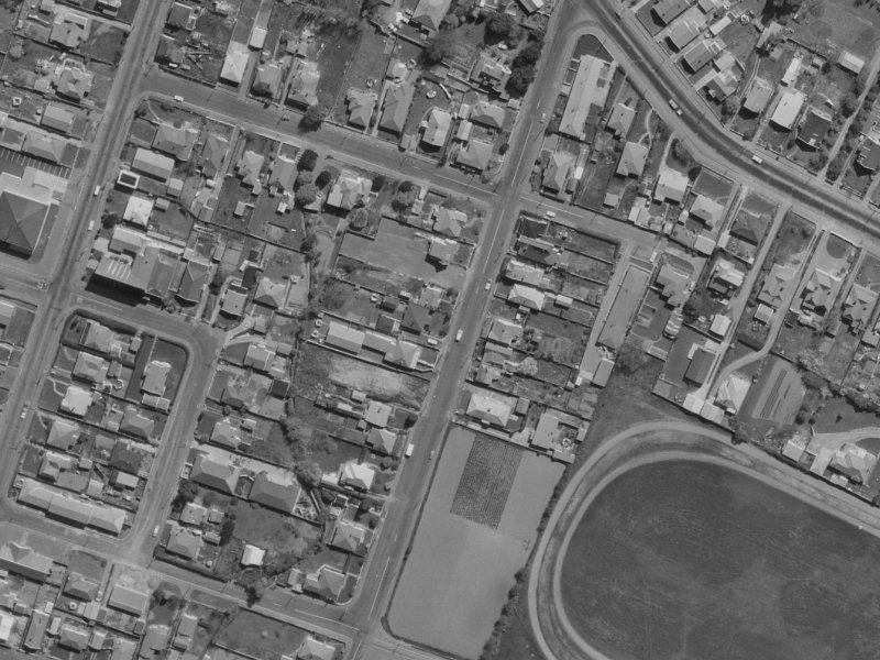 39A York Street from the air, 1970-1974
