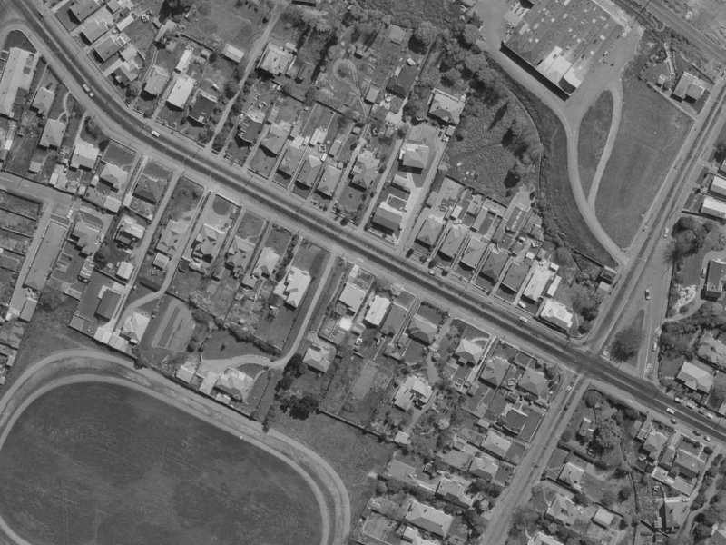 58 Opawa Road from the air, 1970-1974