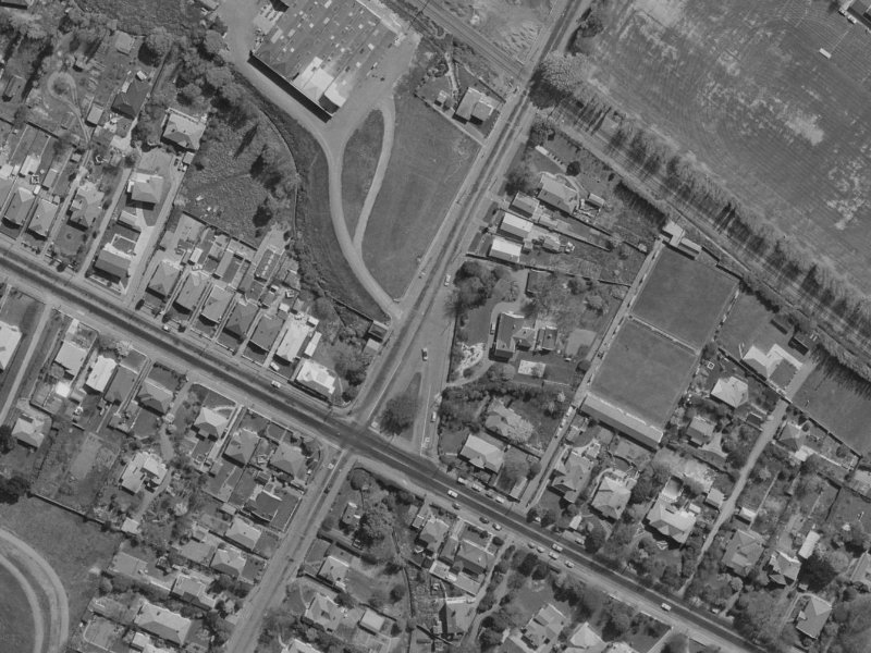 36 Ensors Road from the air, 1970-1974