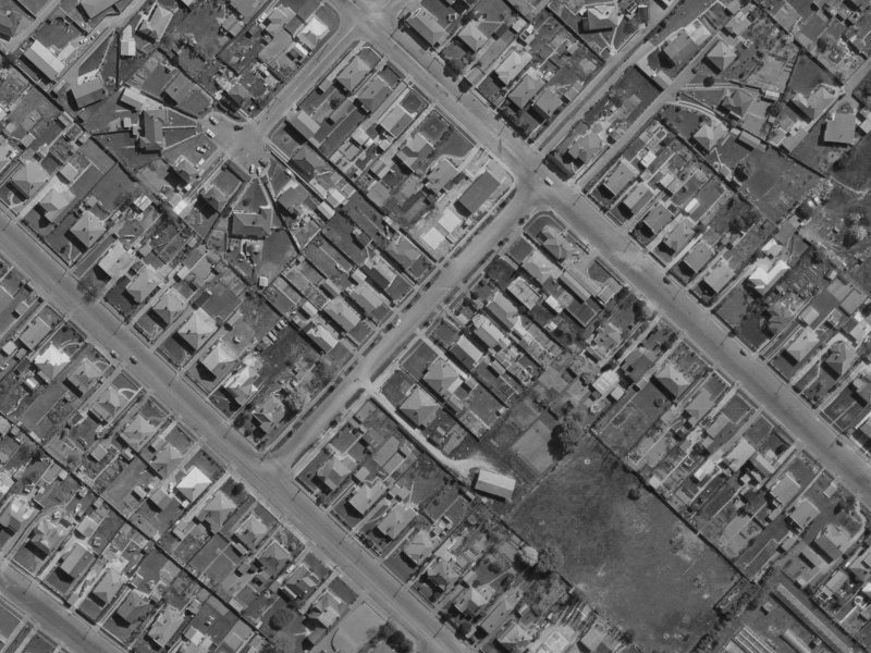 20 Keswick Street from the air, 1970-1974